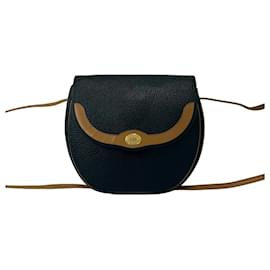 Borsa a tracolla in pelle Christian Dior Vintage CD Logo Hardware