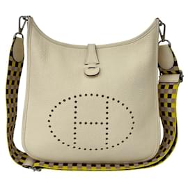 Hermès Borsa a tracolla Hermes Evelyne 3 PM in pelle Taurillon Clemence