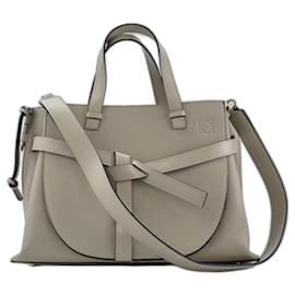 Borsa a mano in pelle Loewe Gate