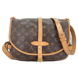 Borsa a Spalla Louis Vuitton Monogram Saumur 30