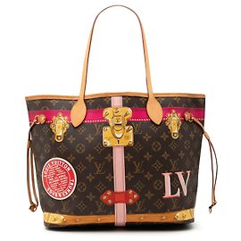 Louis Vuitton Braun Monogram Summer Trunks Neverfull MM