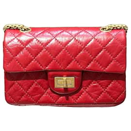 Chanel 2.55 Reissue Mini Borsa a Catena Rossa