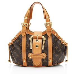 Louis Vuitton Vintage Limited Edition Monogram Canvas Theda GM Satchel