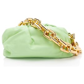 Pochette The Teen Chain in pelle di vitello Bottega Veneta