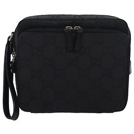 Clutch Gucci Vintage em Canvas