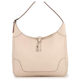 Borsa a Spalla Hermes Trim 35 in Avorio - Hermès