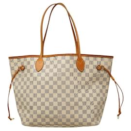 Borsa Tote Louis Vuitton Damier Azur Neverfull MM