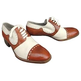 Santini & Dominici Derbies in pelle bicolore - Autre Marque