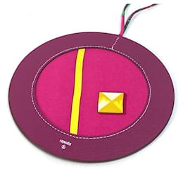 Hermes Petit H Bag Charm in Purple - Hermès
