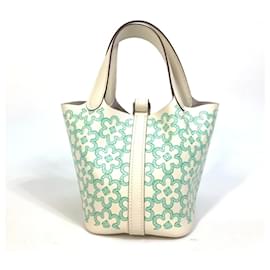 Borsa Hermes Picotin Lock Micro 14 Lucky Daisy - Hermès