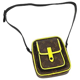 Louis Vuitton Monogram Macassar Christopher Pochette Portafoglio da Polso