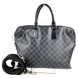 Borsa Port Document Jour Louis Vuitton Damier Graphite