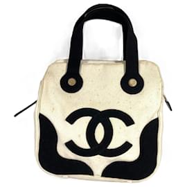 Borsa Tote CHANEL CC Coco Mark Logo Marshmallow