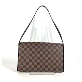 Borsa a tracolla Louis Vuitton Damier Tribeca Long Flap