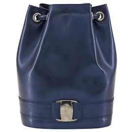 Salvatore Ferragamo Vala in pelle vernice
