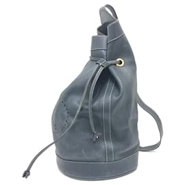 Hermès Borsa a tracolla in pelle blu navy Hermes