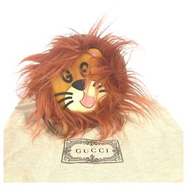 Borsa Clutch Gucci 704806 GG Lion Round Strap Pouch