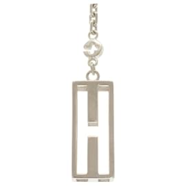 Portachiavi Hermes Vintage Logo Argento - Hermès
