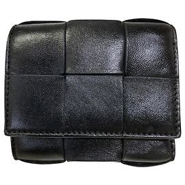 Portafoglio a tre pieghe Maxi Intrecciato Cassette Bottega Veneta