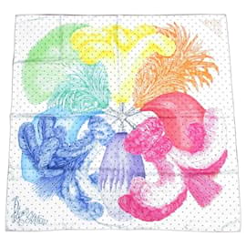 Hermes Carre 90 Plumets et Panaches Sciarpa in Seta - Hermès