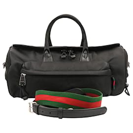 Bolso Boston 2-Way GUCCI Sherry Line Nylon - Gucci