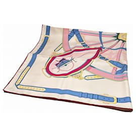 Hermès HERMES Carré 90 Wheel of Liberty Pañuelo de Seda