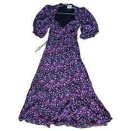 Isabel Marant Abito lungo con stampa floreale multicolore