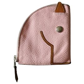 Hermès Monedero de piel de cabra Hermes