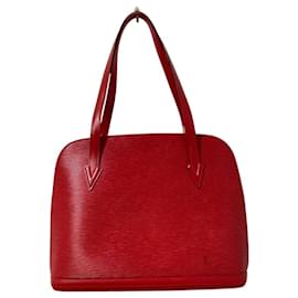 Louis Vuitton Epi Leder Lussac Tote Tasche