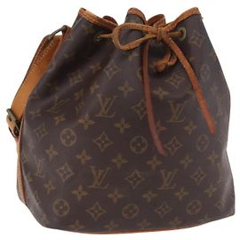 LOUIS VUITTON Borsa a Spalla Monogram Petit Noe M42226 LV Auth BA13980