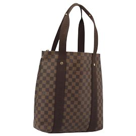 LOUIS VUITTON Damier Ebene Kababobur Tote Bag N52006 LV Auth ka5152