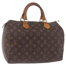 LOUIS VUITTON Borsa Monogram Speedy 30 M41526 LV Auth 191044A
