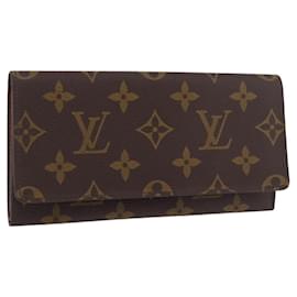 LOUIS VUITTON Monogram Porte En 3 Cartes Credit Wallet M61818 LV Auth BA13876V