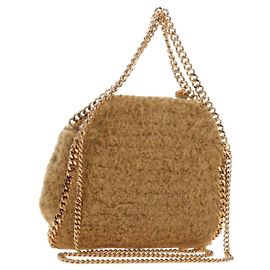 Autre Marque Borsa a Spalla Stella MacCartney Chain Falabella Bore 2way Brown Gold Auth 190391V