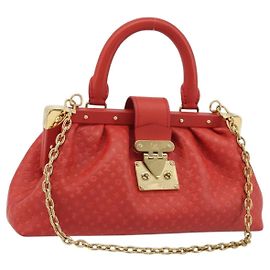 LOUIS VUITTON Clutch Nanogram Monogram Rossa M22327 LV Auth ka5104SM