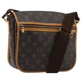 LOUIS VUITTON Monogram Pochette Bosphore Shoulder Bag M40044 LV Auth ar13986