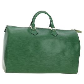 Borsa LOUIS VUITTON Epi Speedy 40 Verde M42984 LV Auth 190174V