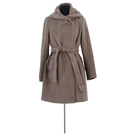 Abrigo de lana taupe Gerard Darel