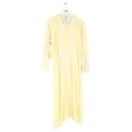Gelbes Viskose Kleid von Acne Studios