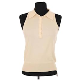 Ärmelloser Pullover beige - Céline