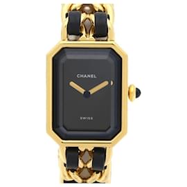 Chanel Premiere S Uhr vergoldet für Damen