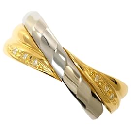 Ring aus PT900-Platin und 18K Gelbgold - Autre Marque