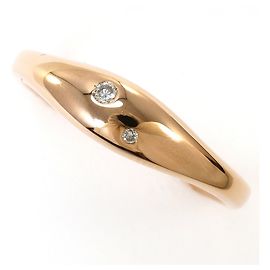 Autre Marque 18K Roségold-Ring mit Diamant