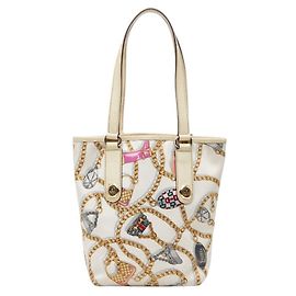 Borsa a mano con catena logo Gucci