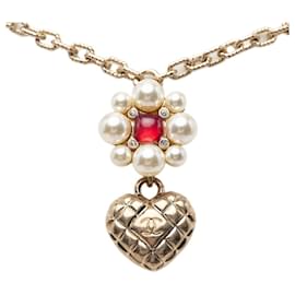 Collana con pendente Chanel Coco Mark Heart Flower