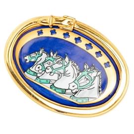 Hermes Enamel Horse Brooch - Hermès