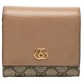 Gucci GG Supreme Marmont Bifold-Geldbörse