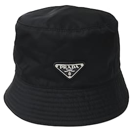 Cappello bucket Prada Re-Nylon con logo Triangle