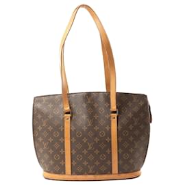 Borsa a tracolla Louis Vuitton Babylone Classic Monogram Canvas marrone M51102