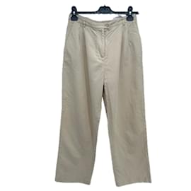 Rouje Hose aus Baumwolle Beige Größe 40